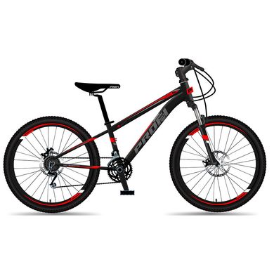 Спортивный велосипед 26 дюймов (рама 13", SHIMANO 21SP) Profi MTB2602-2 Черно-красный MTB2602-2 фото