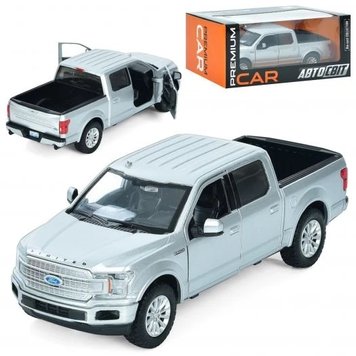 Машинка АвтоСвіт 2019 Ford F-150 (1:24, метал, 21см, відчиняються двері, гумові колеса) AP-1921 AP-1921 фото