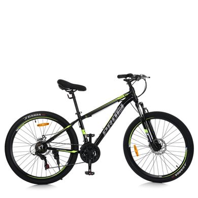 Спортивный велосипед 26 дюймов (рама 15", SHIMANO 21SP) Profi MTB2602-4 Черно-желтый MTB2602-4 фото