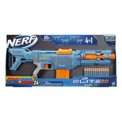 Бластер игрушечный Hasbro Nerf Elite 2.0 Эхо (24 снаряда) E9533