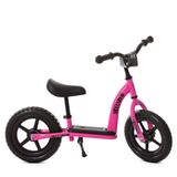 Дитячий беговел 12 дюймів (колеса EVA, пластиковий обід) PROFI KIDS M 5455-4 Рожевий M 5455-4 фото