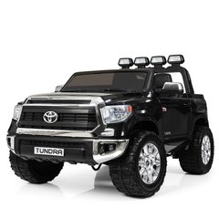 Дитячий електромобіль Toyota (2 мотори 60W, MP3, USB) Джип Bambi JJ2255EBLR-2 Чорний