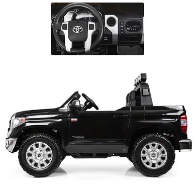 Детский электромобиль Toyota (2 мотора 60W, MP3, USB) Джип Bambi JJ2255EBLR-2 Черный