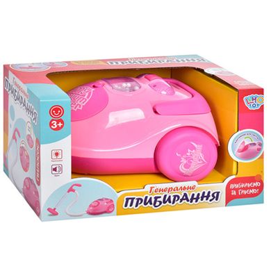 Пилосос іграшковий Limo Toy (музика, звук, світловий ефект, кульки пінопласту, на батарейках) 1538