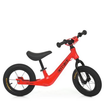 Детский беговел (надувн.кол, алюм.обод, магниевая рама) PROFI KIDS SMG1208A-2 Красный SMG1208A-2 фото