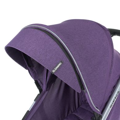 Дитяча прогулянкова коляска El Camino SIENA ME 1095 Violet Фіолетовий ME 1095 Violet фото