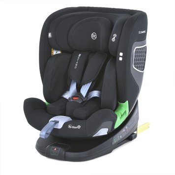 Автокрісло дитяче (група +0-1-2-3, 0-36 кг, isofix) El Camino i-STAND ME 1146 Royal Black Чорне ME 1146 Royal Black фото