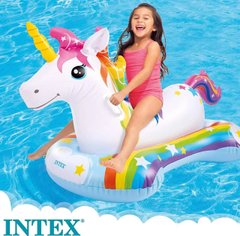 Надувний плотик для плавання дитячий Intex 57552 (ремкомплект, 163-86 см) | Надувна платформа 57552 фото