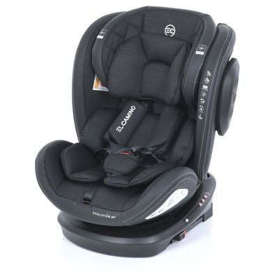 Дитяче автокрісло (група 0+ 1-2-3, isofix, поворот 360) EL CAMINO EVOLUTION 360 ME 1045-1 Black Striped ME 1045-1 Black Striped фото