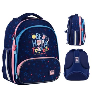 Рюкзак шкільний каркасний GoPack Education (ортопедичний, зріст 130 – 145 см) 597M-3 Be Happy GO24-597M-3 фото