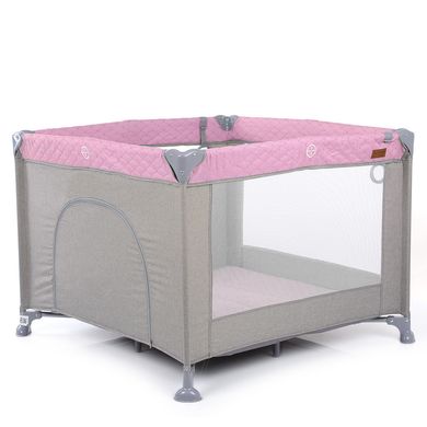 Детский игровой манеж El Camino ME 1097 CASTLE Pink Gray Серо-розовый ME 1097 Pink Gray фото