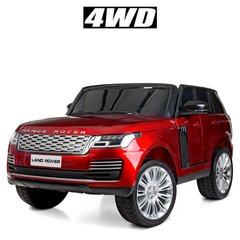 Дитячий електромобіль Land Rover (4 мотори по 45W, 1 аккум12V14AH, MP3, USB) Джип Bambi M 4175EBLRS-3 Червоний