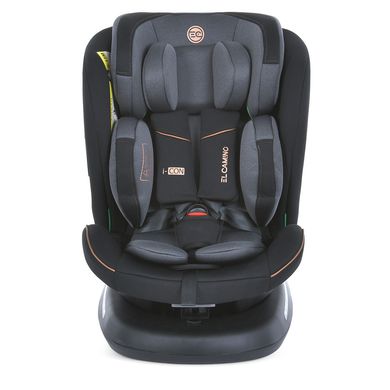 Автокресло детское (фаза 1,2, рост 40-150см, isofix) El Camino I-CON ME 1117 Melange Midnight Gray ME 1117 Midnight Gray фото