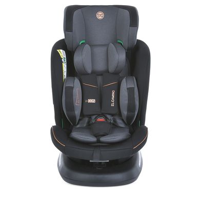 Автокресло детское (фаза 1,2, рост 40-150см, isofix) El Camino I-CON ME 1117 Melange Midnight Gray ME 1117 Midnight Gray фото