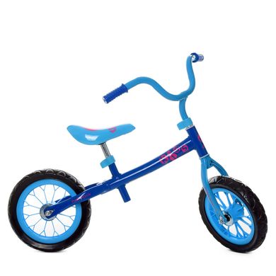 Дитячий біговіл PROFI KIDS 12 дюймів M 3255-2 Синій M 3255-2 фото