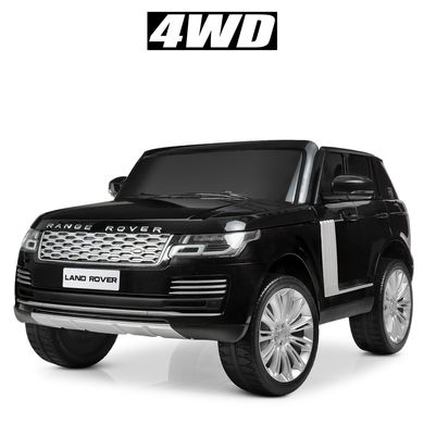 Детский электромобиль Land Rover (4 мотора по 35W, 1 аккум12V14AH, MP3, USB) Джип Bambi M 4175EBLRS-2 Черный