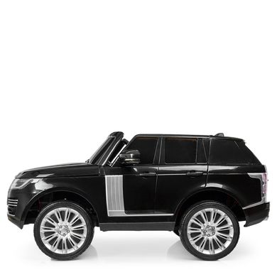 Детский электромобиль Land Rover (4 мотора по 35W, 1 аккум12V14AH, MP3, USB) Джип Bambi M 4175EBLRS-2 Черный