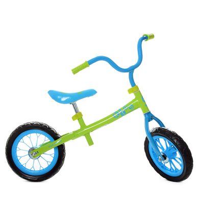 Дитячий біговіл PROFI KIDS 12 дюймів M 3255-4 Салатово-блакитний, колеса EVA M 3255-4 фото