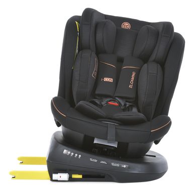 Автокрісло дитяче (фаза 1,2, зріст 40-150см, isofix) El Camino I-CON ME 1117 Black ME 1117 Black Striped фото