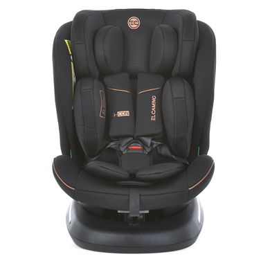 Автокресло детское (фаза 1,2, рост 40-150см, isofix) El Camino I-CON ME 1117 Black Striped ME 1117 Black Striped фото