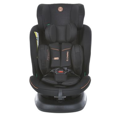 Автокрісло дитяче (фаза 1,2, зріст 40-150см, isofix) El Camino I-CON ME 1117 Black ME 1117 Black Striped фото