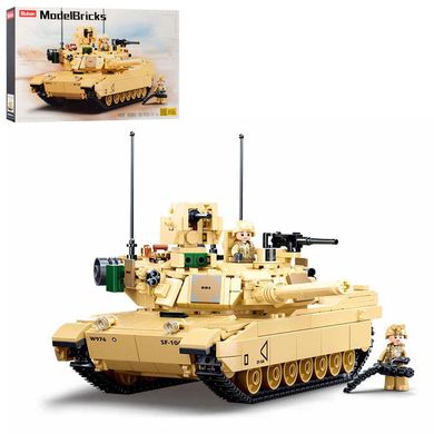 Конструктор SLUBAN "Model Bricks" (танк 29 см, фігурки, 781 подітий, в коробці) M38-B0892 M38-B0892 фото