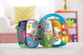 Музыкальная книга Fisher price (со стихами, на украинском языке, в коробке) DKK16 DKK16 фото