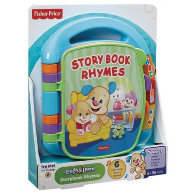 Музыкальная книга Fisher price (со стихами, на украинском языке, в коробке) DKK16 DKK16 фото