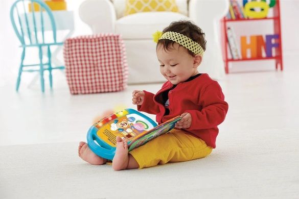 Музыкальная книга Fisher price (со стихами, на украинском языке, в коробке) DKK16 DKK16 фото