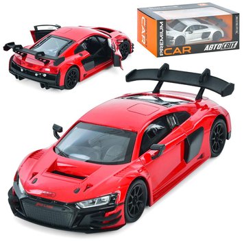 Машинка АвтоСвіт Audi R8 LMS GT3 (1:24, метал, 19см, відчиняються двері, гумові колеса) AP-1929