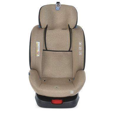 Автокрісло дитяче (група +0-1-2-3, 0-36 кг, isofix) El Camino ABSOLUTE ME 1079 Royal Beige Бежеве ME 1079 Royal Beige фото