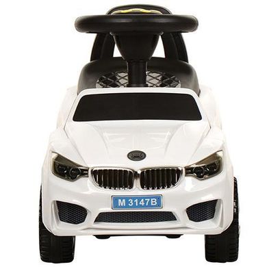 Дитяча каталка-толокар Bambi M 3147 Білий (M 3147B-1) M 3147B-1 фото