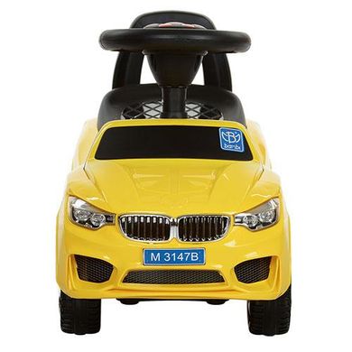 Дитяча каталка-толокар BMW Bambi M 3147-6 Жовтий M 3147B-6 фото