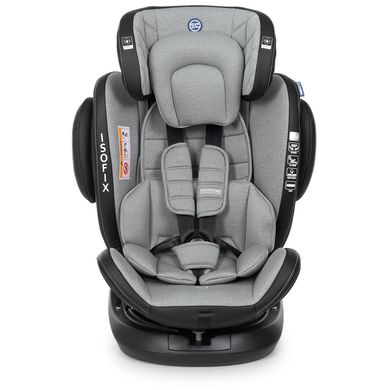 Дитяче автокрісло група 0+ 1-2-3, isofix, поворот 360) EL CAMINO EVOLUTION 360º ME 1045 Royal Gray Сірий ME 1045 Royal Gray фото