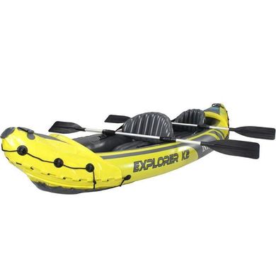 Надувная лодка-байдарка кайак Challenger K2 Kayak, двухместная Intex 68307 Желтый MR 68307 фото