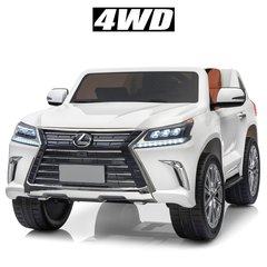 Дитячий електромобіль Lexus (4 мотори по 35W, 2 акумулятори, USB,SD,MP4) Джип Bambi M 3906(MP4)EBLR-1