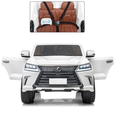 Дитячий електромобіль Lexus (4 мотори по 35W, 2 акумулятори, USB,SD,MP4) Джип Bambi M 3906(MP4)EBLR-1