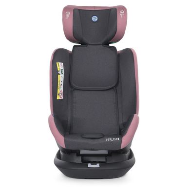 Дитяче автокрісло (+0-1-2-3, 0-36 кг, isofix, поворот 360) El Camino i-TRUST PLUS ME 1081-1 Pale Pink Рожевий ME 1081-1 Pale Pink фото