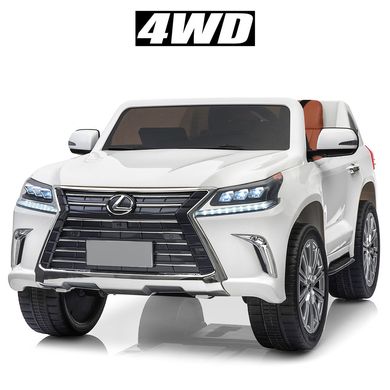 Детский электромобиль Lexus (4 мотора по 35W, 2 аккум, USB,SD,MP4) Джип Bambi M 3906(MP4)EBLR-1