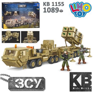 Конструктор военная техника Limo Toy (фигурки, 1089 деталей) KB 1155 KB 1155 фото