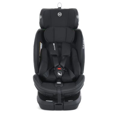 Дитяче автокрісло (+0-1-2-3, 0-36 кг, isofix, поворот 360) El Camino i-BASE ME 1109 Jet Black Чорний ME 1109 Jet Black фото