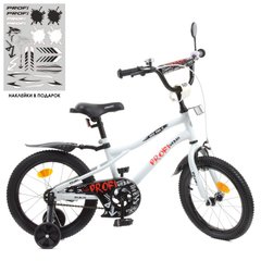 Велосипед двоколісний дитячий 18 дюймів (дзвіночок, складання 75%) Profi Urban Y18251-1 Білий Y18251-1 фото