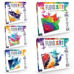 Креативна творчість "Fluid ART" FA-01-01,02,03,04,05 фото