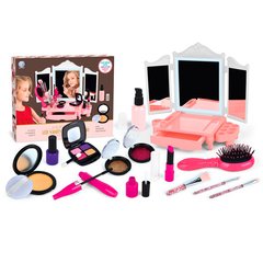 Дитячий набір косметики для дівчинки (дзеркало з підсвічуванням, тіні, пудра, пензлики) BJ1367 BJ1367 фото