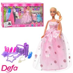 Лялька з нарядами DEFA (взуття, 66,5-35-6 см, аксесуари, в коробці) 8193 8193 фото