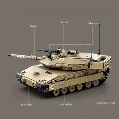 Конструктор на радіокеруванні Sluban Танк M38-B1022 (937 деталей) M38-B1022 фото