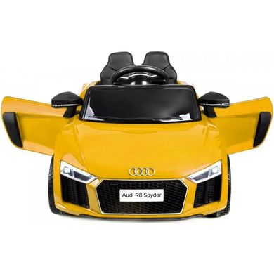 Дитячий електромобіль Audi (2 мотори по 35W, 1 акум 12V9AH, MP3, USB) Bambi M 3449EBLR-6 Жовтий