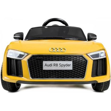 Детский электромобиль Audi (2 мотора по 35W, 1 аккум 12V9AH, MP3, USB) Bambi M 3449EBLR-6 Желтый