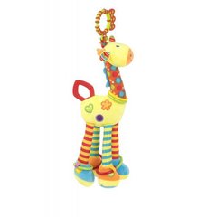 Іграшка-підвіска з брязкальцем "Жирафа" 8531 фото