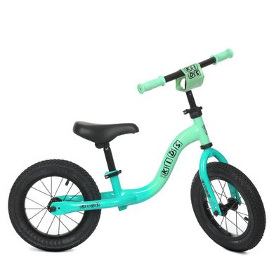 Дитячий беговел 12 дюймів (сталь, надувні колеса) PROFI KIDS ML1201A-6 М'ятний ML1201A-6 фото